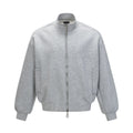 New 580G Heavyweight Short Stand-Up Collar Sweatshirt Cardigan For Boys Spring And Autumn 2025 New Tops And Jackets Casual And Loose