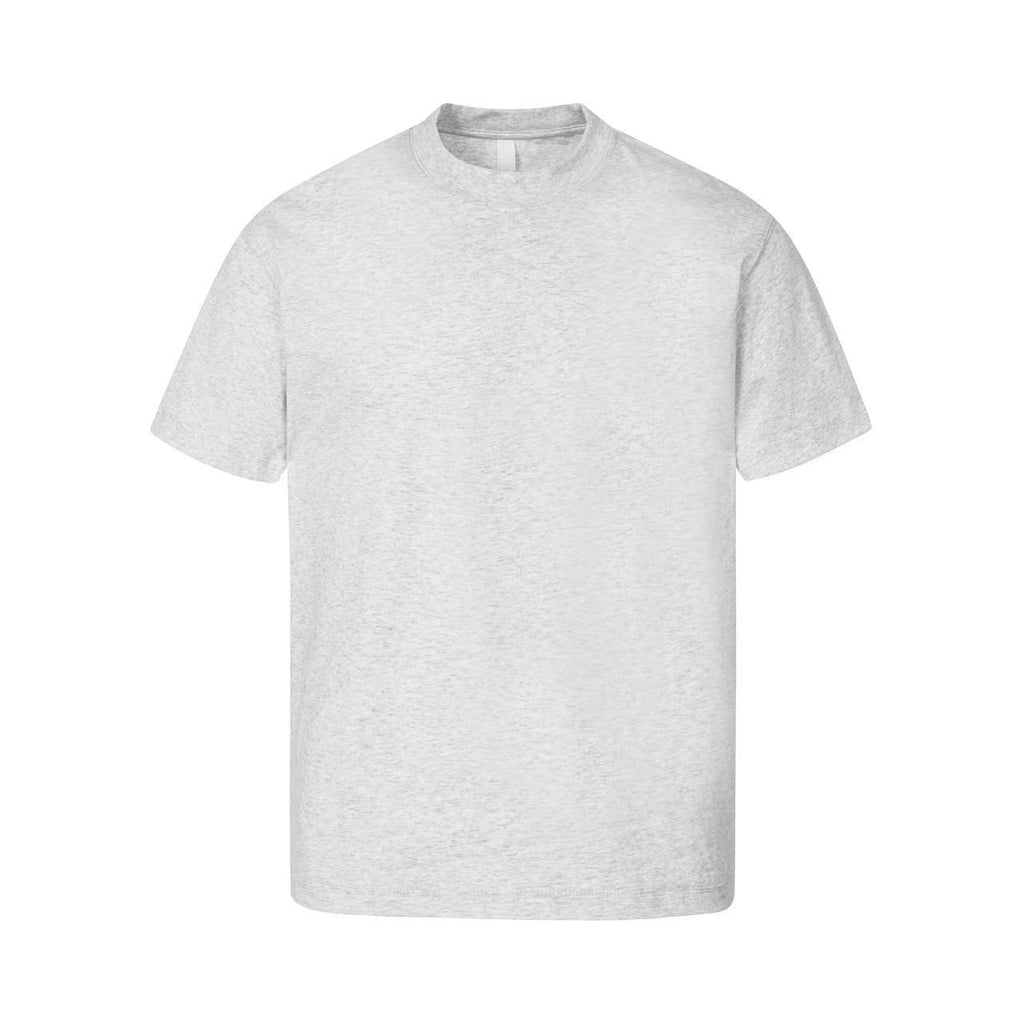 260G Solona Dropped Shoulder Short-Sleeved T-Shirt Men'S Summer American Loose Cool Quick-Drying Small Collar Half-Sleeved Bottoming Shirt